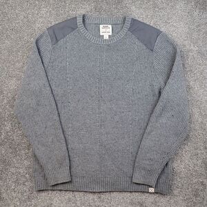 Lands' End Gray Crewneck Sweater